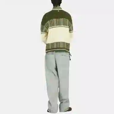 LOW CLASSIC FW25 JACQUARD KNIT SWEATER