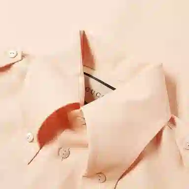 Gucci Single-Breasted Lantern Sleeve Shirt