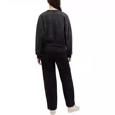 Coach SS24 Star Logo Crewneck Sweatshirt Black