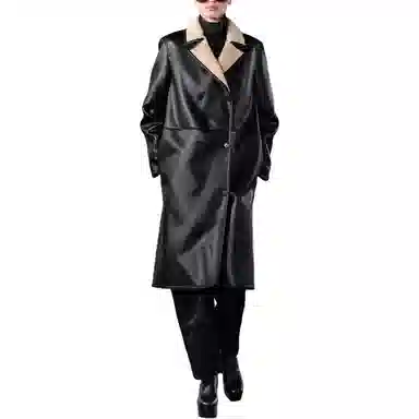 ZARA ZW Collection Double-Breasted Coat
