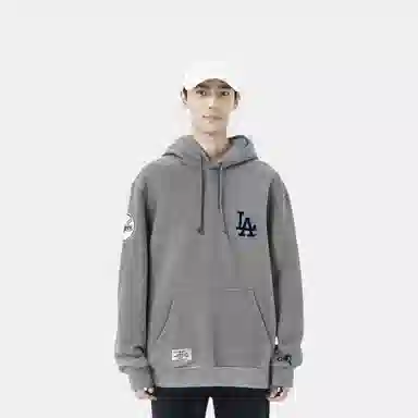 New Era x MLB Hoodie Grey