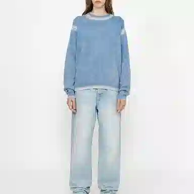 Stussy FW24 FADED COTTON KNIT CREW