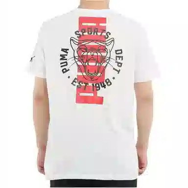 Puma Graphic Vintage Cat Tee T