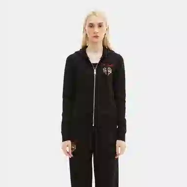 Ed Hardy Classic Tiger Hoodie Black