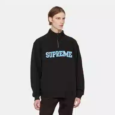Supreme FW24 WEEK8 Collegiate Half Zip Pullover logo