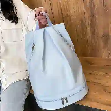 泰克森 干湿分离鞋位健身运动包行李包轻便旅行背包双肩包 牛津布 男女同款 大号 多色