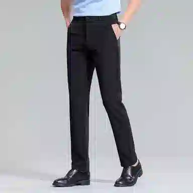 红豆 加厚保暖商务西裤通勤百搭小脚休闲裤 男款