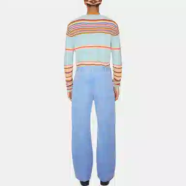 Acne Studios FW23 Patch Canvas Trousers Face