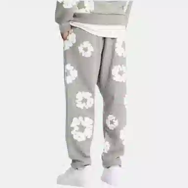 Denim Tears Cotton Wreath Sweatpants Grey