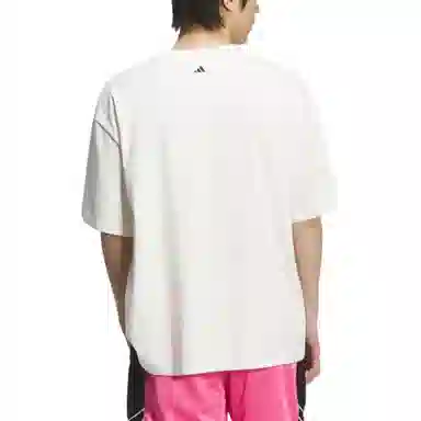 adidas BASKETBALL SS25 SLOGAN T-SHIRT T