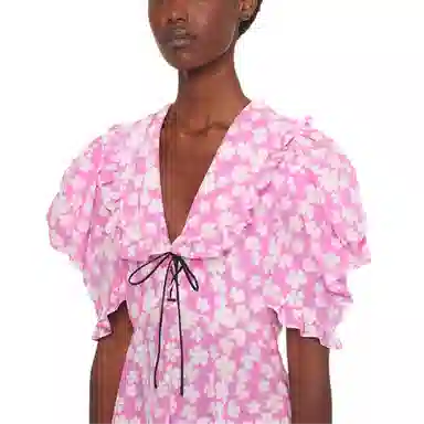 Miu Miu Floral Print Dress