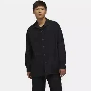 Y-3 Flannel Shirt Black