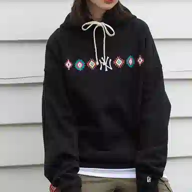 New Era MLB Hoodie Black