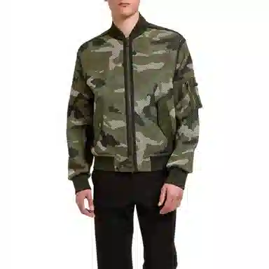 Valentino Camouflage Zip Hoodie