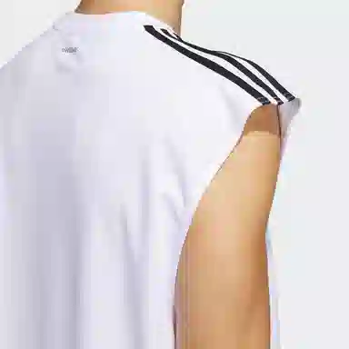 adidas All-world Sleeveless Tank Tee Logo