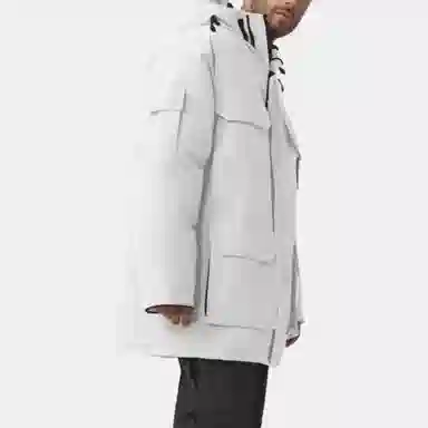 Canada Goose Expedition Parka White