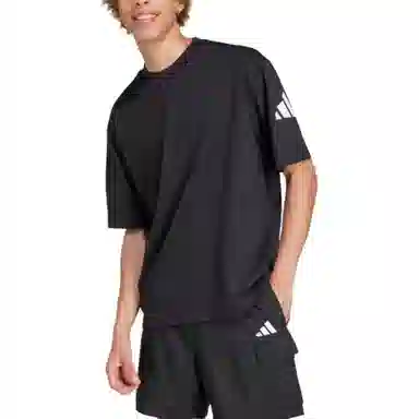 adidas Essentials Loose Fit 3 Bar Logo Tee T