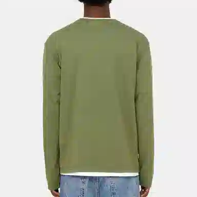 Stussy FW24 2 TONE COTTON MESH CREW logo