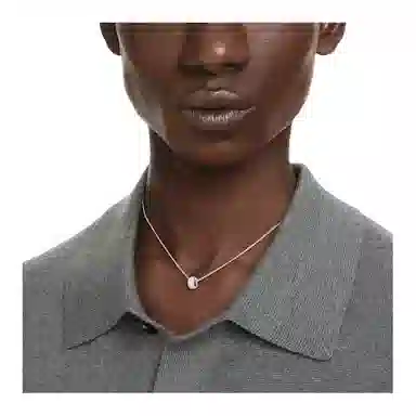 Swarovski Dextera Necklace Rhodium Silver