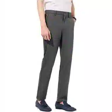 才子 舒适合身纯色休闲裤 男款