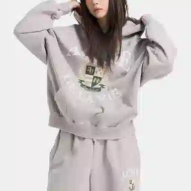 acme de la vie ADLV SS25 Letter Print Hoodie