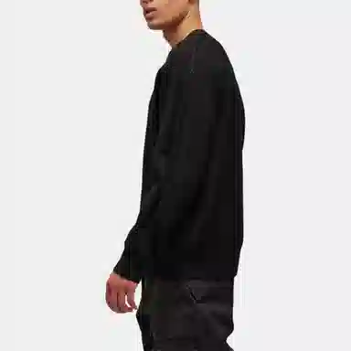 Y-3 Logo Knit Crew Sweatshirt