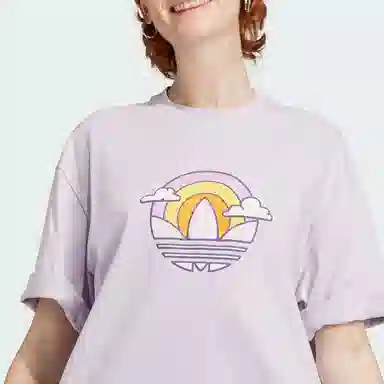 adidas originals Tee Dress Logo