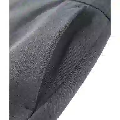 太平鸟 时尚简约绑带休闲短裙 灰色