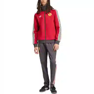 adidas Originals Tracktop Manchester United Victory Red
