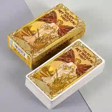 Golden Art Nouveau Tarot