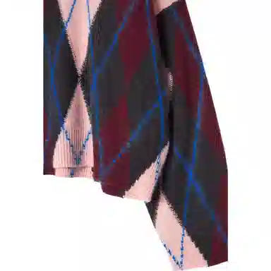 COS Quilted Collar Knit Sweater