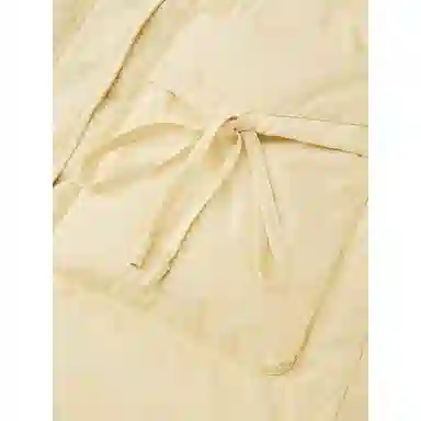 爱依服 翻领合身长袖羽绒服 女款 鹅黄