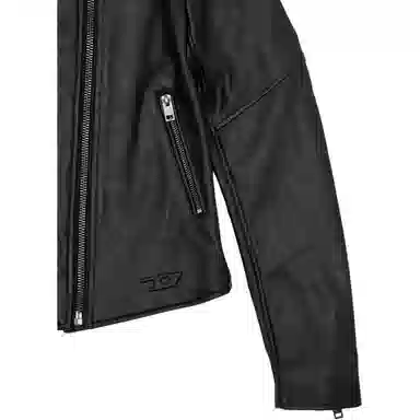 DIESEL OVAL-D Black Jacket