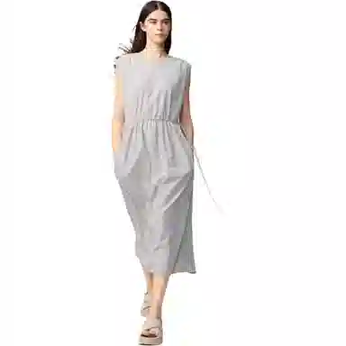 UNIQLO x Clare Waight Keller SS25 C Series Dress Light Grey