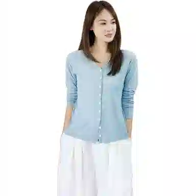 美洋 开衫流动哲学长袖针织衫 女款