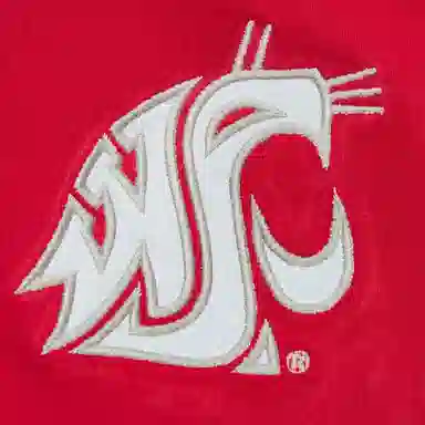 Mitchell Ness x NCAA Crimson Washington State T