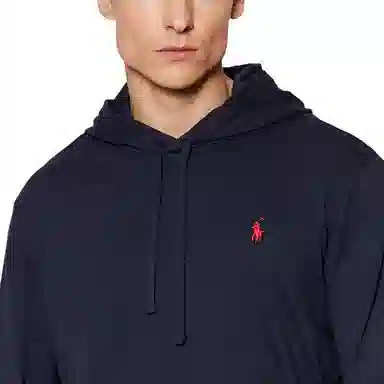 Polo Ralph Lauren Logo Hoodie Navy