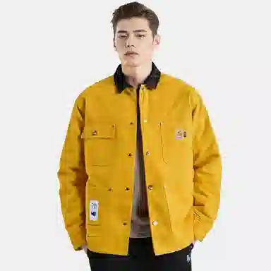 Carhartt WIP x IAB Studios IAB OG Chore Coat Yellow