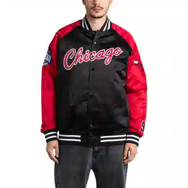 Mitchell & Ness Dennis Rodman Black Jacket