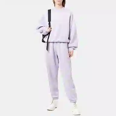 Alexander Wang FW22 Logo Joggers Purple