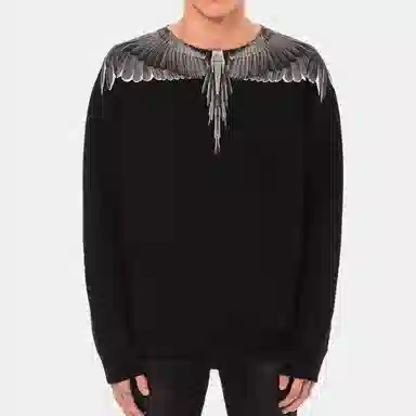 Marcelo Burlon Printed Long Sleeve Sweatshirt