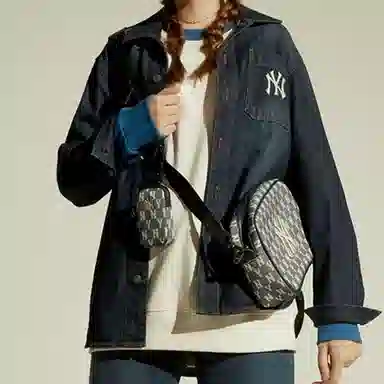 MLB Monogram NY Yankees Denim Blue