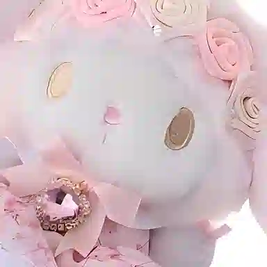 Sanrio Lizlisa Melody Plush Keychain