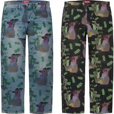 Supreme x All Dogs Go To Heaven FW25 FW25 Loose Fit Jean