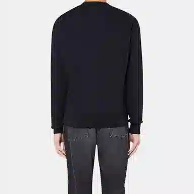 AMIPARIS SS21 Logo Crewneck Sweatshirt Black