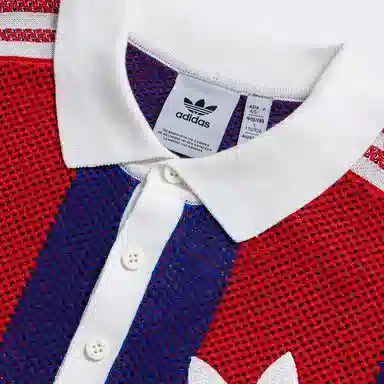 adidas originals BLOCKCORE logoPolo