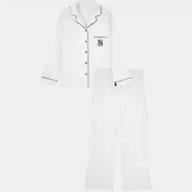 Victoria's Secret The Mix Pajama Set Coconut White