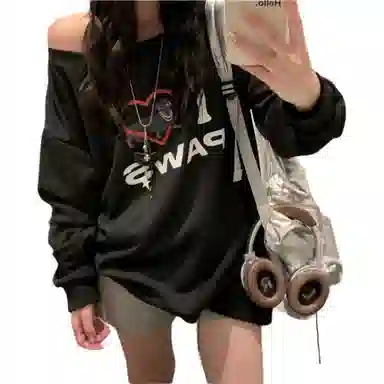 黛尔佳人 舒适时尚百搭长袖卫衣 女款