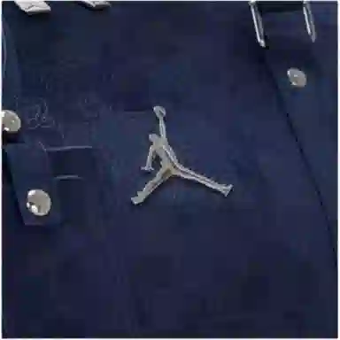 Jordan Metal Logo Travel Bag Blue