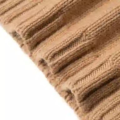 GUCCI FW23 Striped Embroidered Sweater Camel